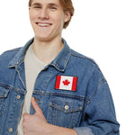 Flag Village Canada Flag Embroidery Iron-On Patches