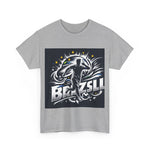 Flag Village Brazil Sporting Flag T-SHIRT Heavy Cotton Tee BRA0002