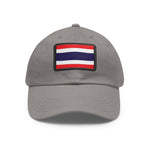 Flag Village Thailand Flag Hat Cap with Leather Patch