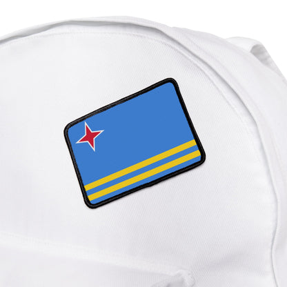Flag Village Aruba Flag Embroidery Iron-On Patches