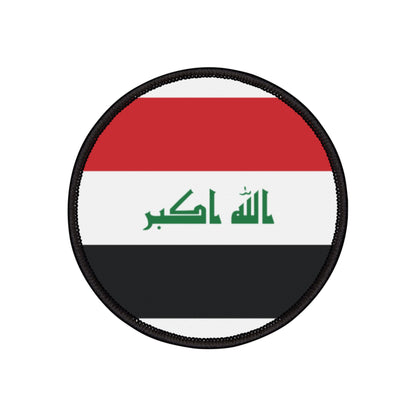 Flag Village Iraq Flag Embroidery Iron-On Patches