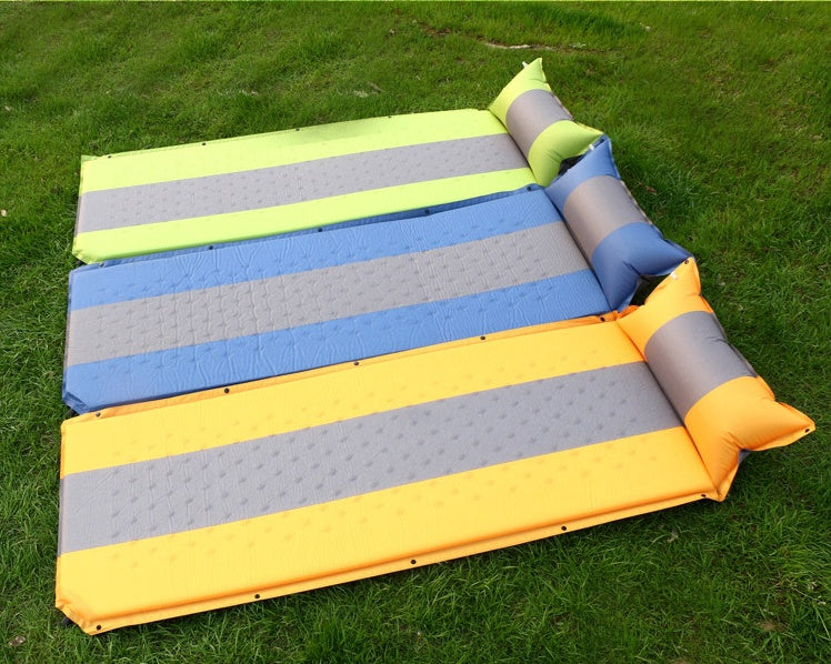 Flag Village Outdoor Automatic Inflatable Mat Camping Mat