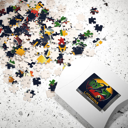 Flag Village Lithuania Sporting Flag Puzzle (110, 252, 520, 1014-piece) LTU0003