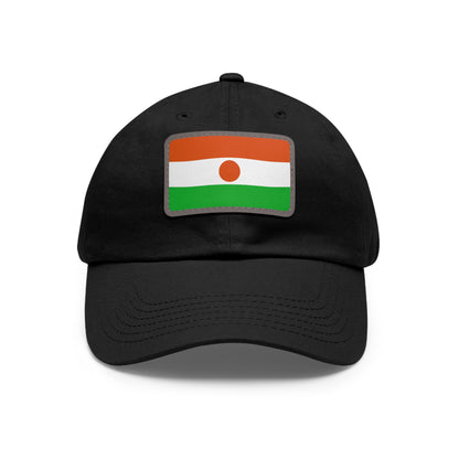 Flag Village Niger Flag Hat Cap with Leather Patch
