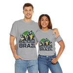Flag Village Brazil Sporting Flag T-SHIRT Heavy Cotton Tee BRA0005