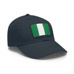 Flag Village Nigeria Flag Hat Cap with Leather Patch