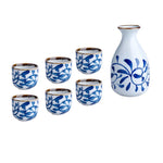 Flag Village Pure Color Wine Gift Box Set Ceramic Gift