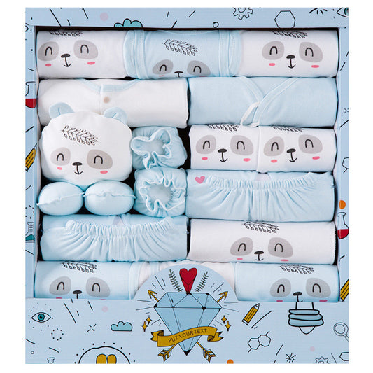 Flag Village Newborn gift box baby clothes set cotton
