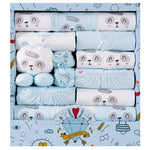 Flag Village Newborn gift box baby clothes set cotton