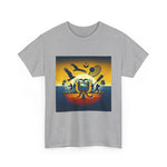 Flag Village Ecuador Sporting Flag T-Shirt Heavy Cotton Tee