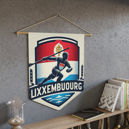 Flag Village Luxembourg Flag Pennant Sporting Home Wall decoration LUX0001
