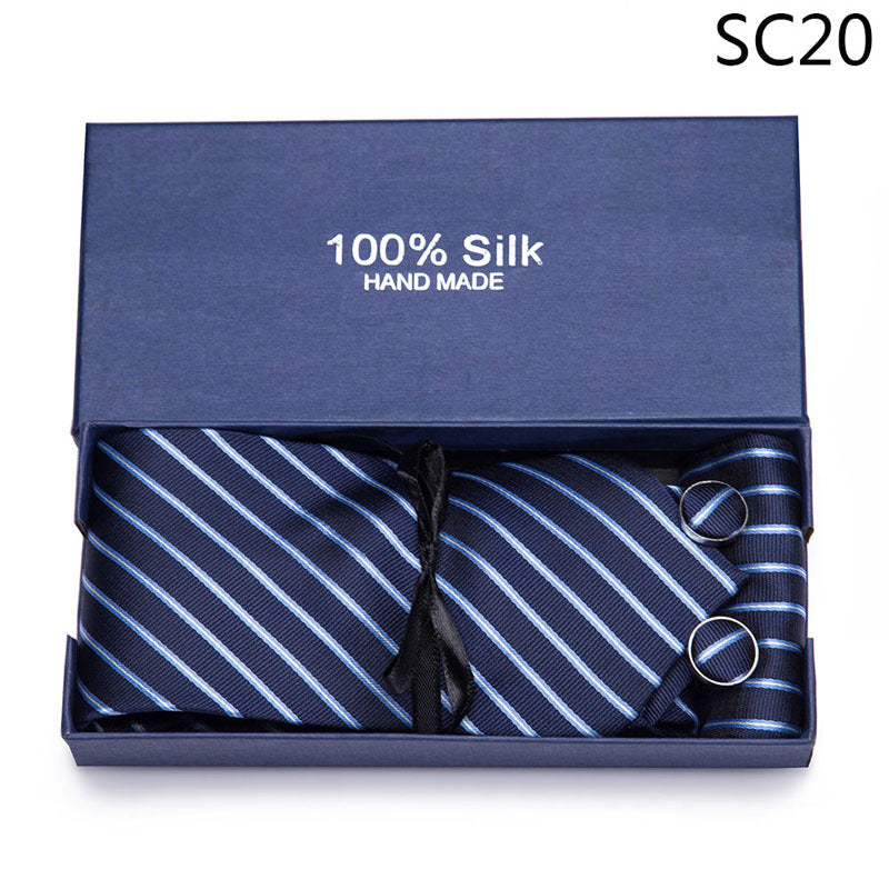 Flag Village Men's Tie Gift Box Set Group Business Formal