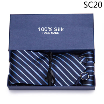 Flag Village Men's Tie Gift Box Set Group Business Formal