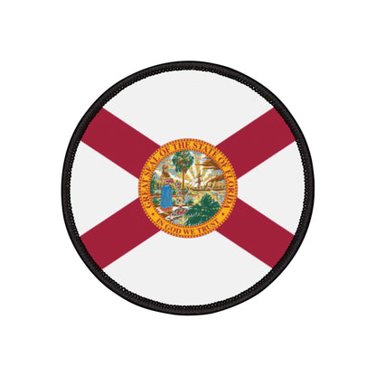 Flag Village Florida State Flag Embroidery Iron-On Patches