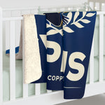 Flag Village Cyprus Sporting Flag Fleece Blanket 50" x 60"