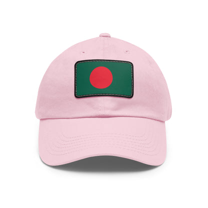 Flag Village Bangladesh Flag Hat Cap with Leather Patch