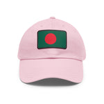 Flag Village Bangladesh Flag Hat Cap with Leather Patch