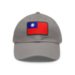 Flag Village Taiwan Flag Hat Cap with Leather Patch