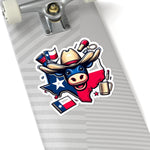 Flag Village USA TEXAS State Flag Sticker 2", 3", 4", 6" TX03