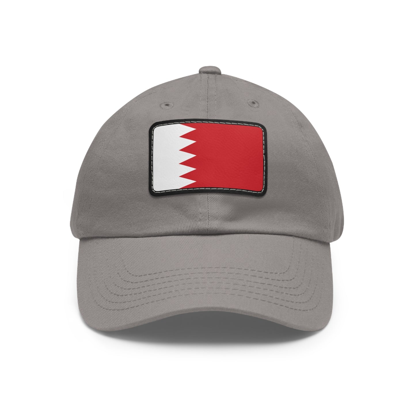 Flag Village Bahrain Flag Hat Cap with Leather Patch
