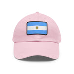 Flag Village Argentina Flag Hat Cap with Leather Patch
