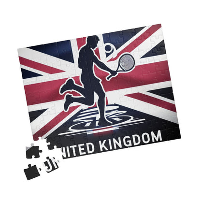 Flag Village United Kingdom Sporting Flag Puzzle (110, 252, 520, 1014-piece) UK0010