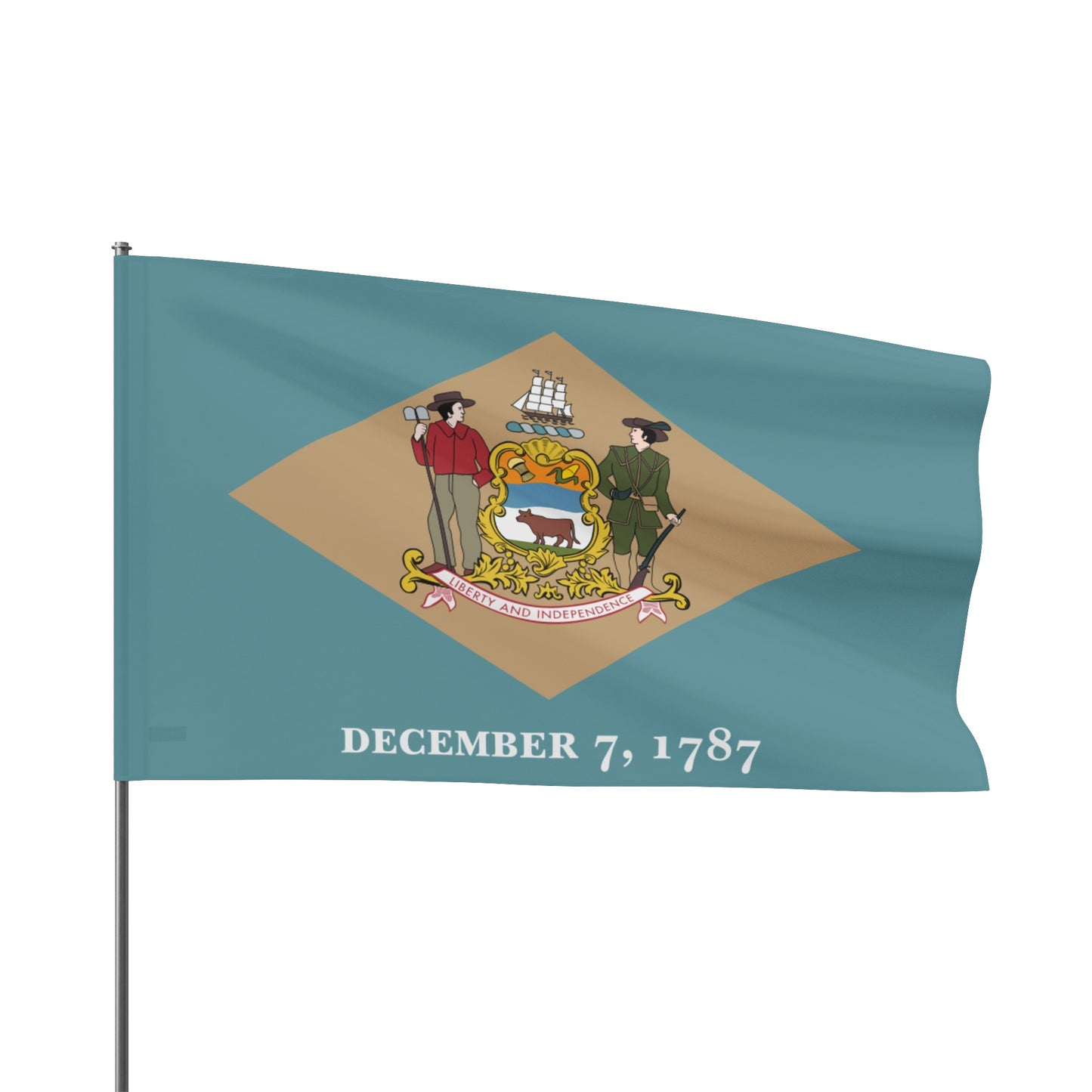 Flag Village USA Delaware State Flag 18" x 12" / 36" x 24" / 60" x 36"