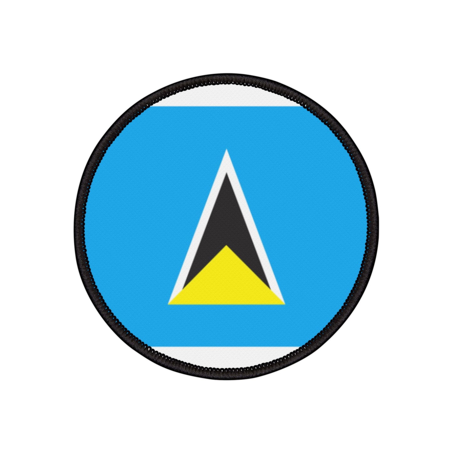 Flag Village Saint Lucia Flag Embroidery Iron-On Patches