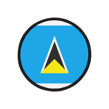 Flag Village Saint Lucia Flag Embroidery Iron-On Patches