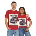 Flag Village USA Vintage Car Flag T-SHIRT Heavy Cotton Tee USA0019
