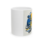Flag Village Barbados Sporting Flag Ceramic Coffee Mug 11oz BRB0007