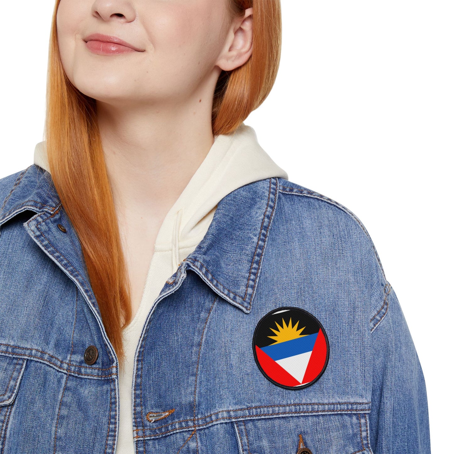 Flag Village Antigua And Barbuda Flag Embroidery Iron-On Patches