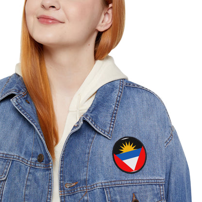 Flag Village Antigua And Barbuda Flag Embroidery Iron-On Patches