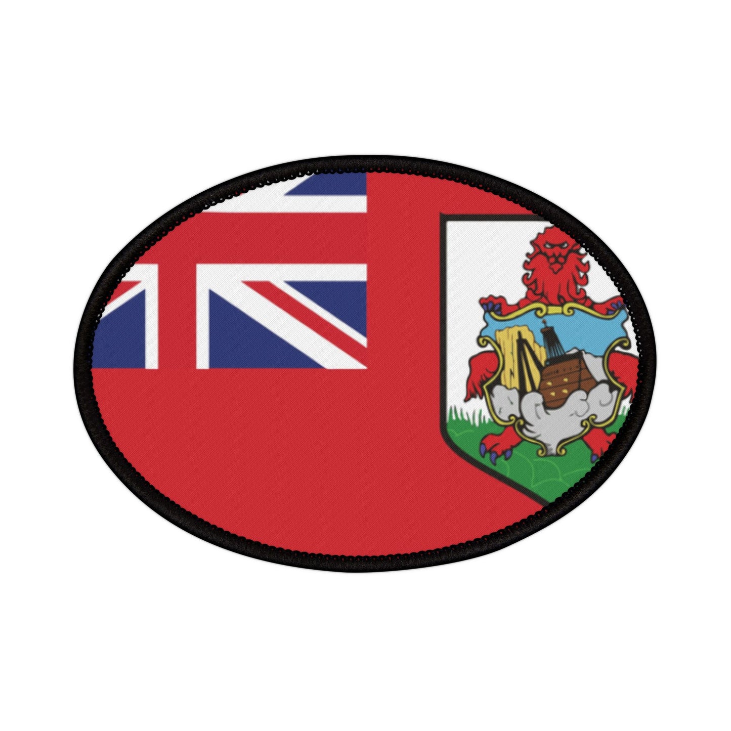 Flag Village Bermuda Flag Embroidery Iron-On Patches