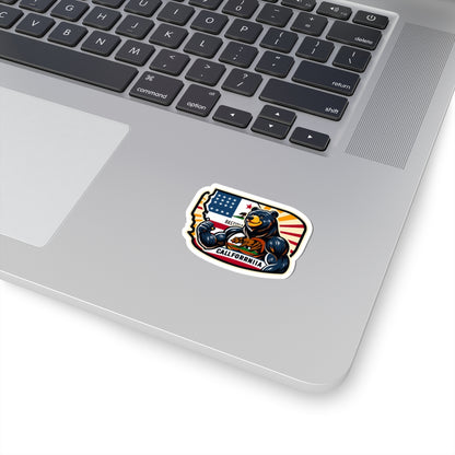 Flag Village USA California State Flag Stickers 2", 3", 4", 6" CA01