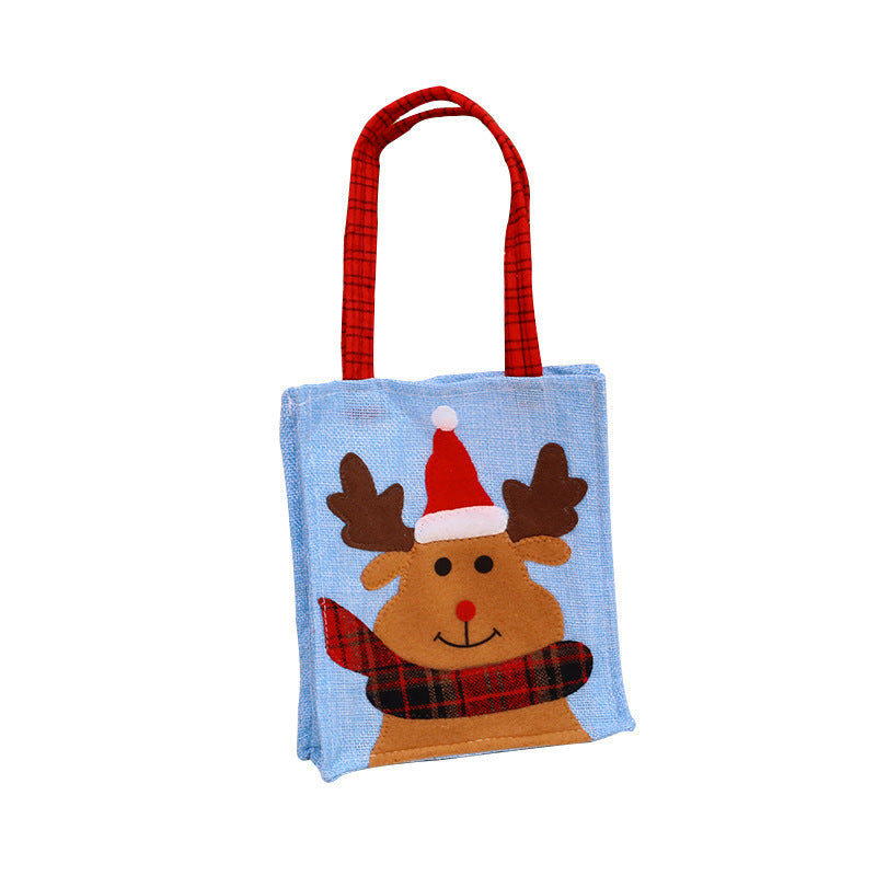 Flag Village Christmas felt cloth gift box non-woven bag