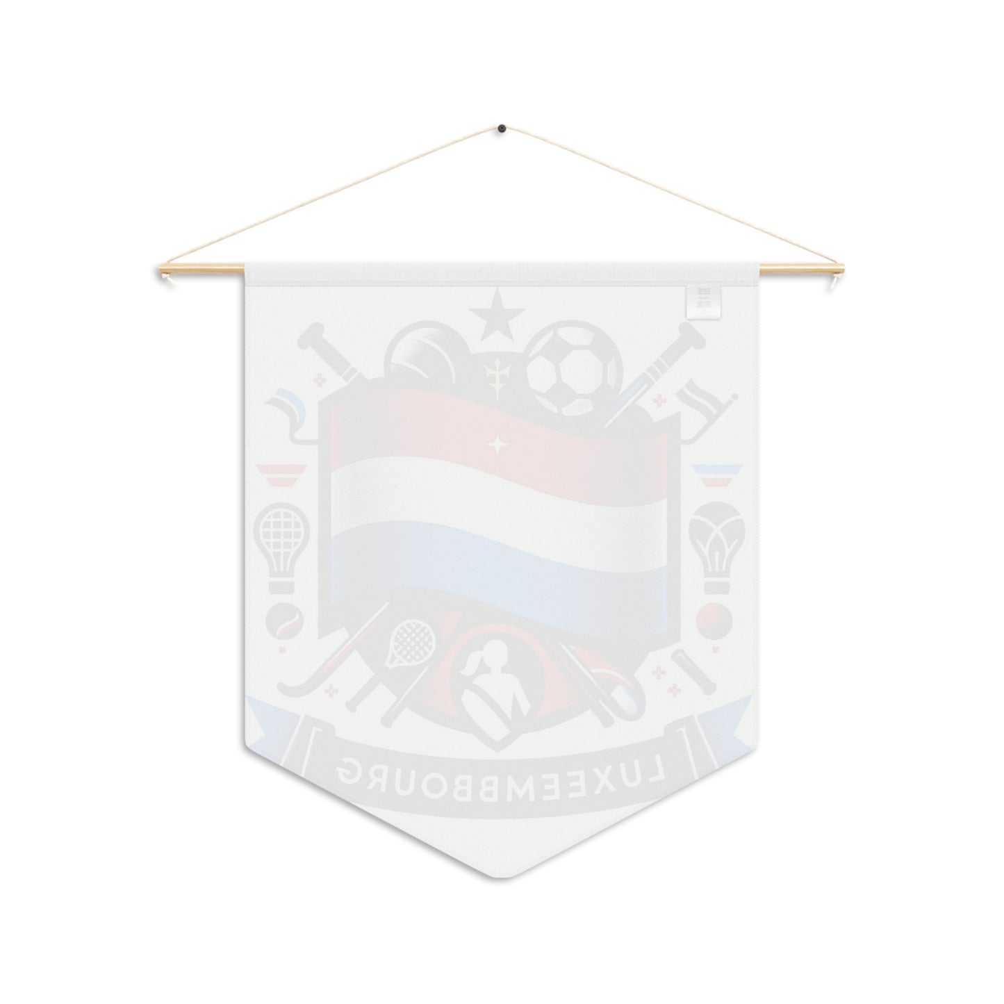 Flag Village Luxembourg Flag Pennant Sporting Home Wall decoration LUX0002