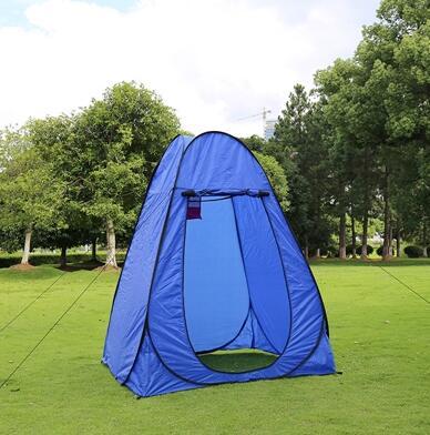 Flag Village Portable Privacy Shower Toilet Automatic Camping Tent UV Function Travel Camping Tent Outdoor Dressing Beach Sun Shelte