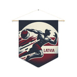 Flag Village Latvia Flag Pennant Sporting Home Wall decoration LVA0002