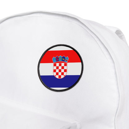 Flag Village Croatia Flag Embroidery Iron-On Patches