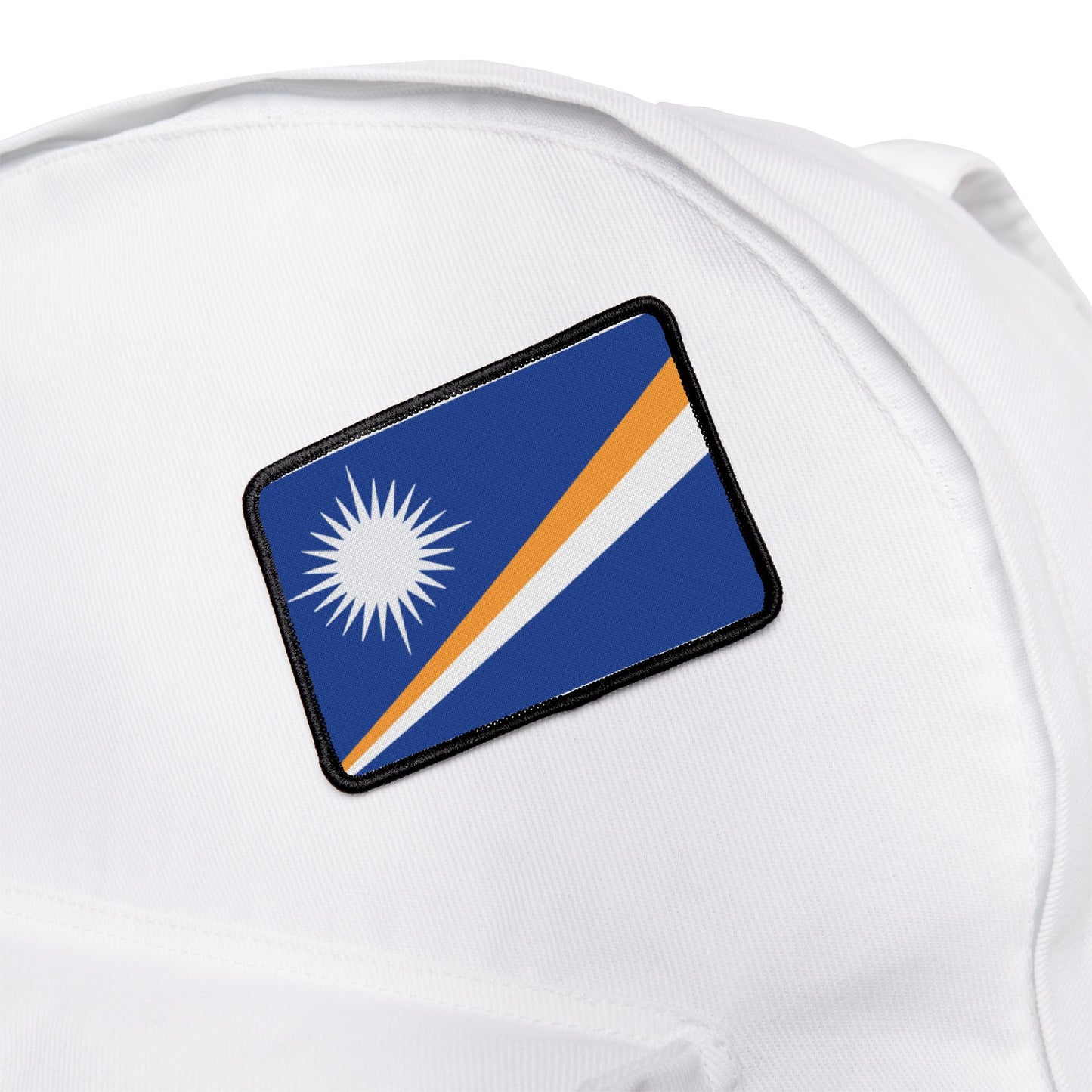 Flag Village Marshall Islands Flag Embroidery Iron-On Patches