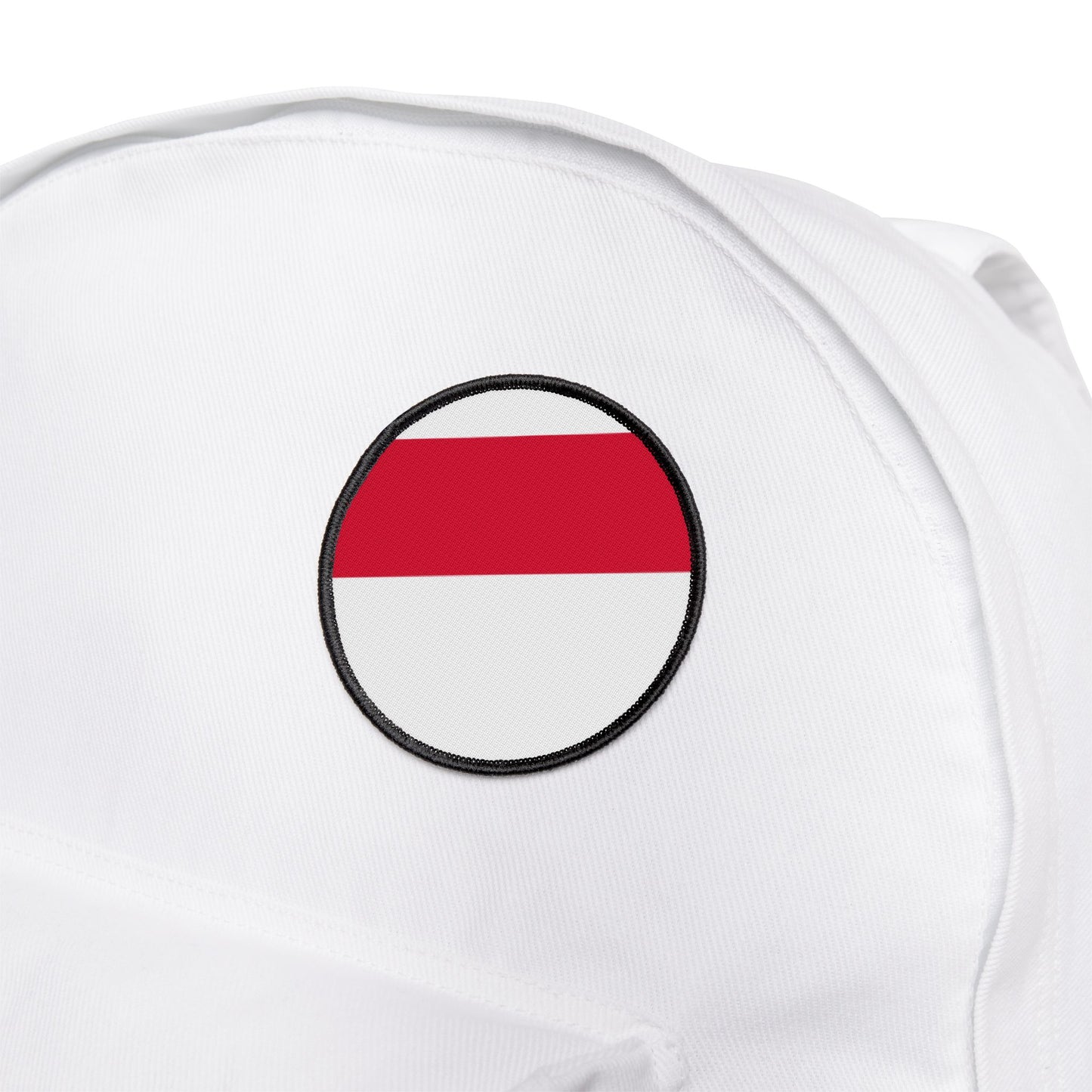 Flag Village Monaco Flag Embroidery Iron-On Patches