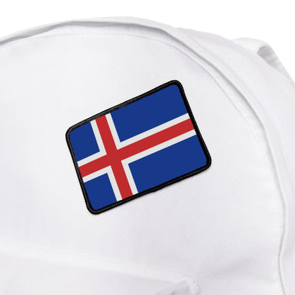 Flag Village Iceland Flag Embroidery Iron-On Patches