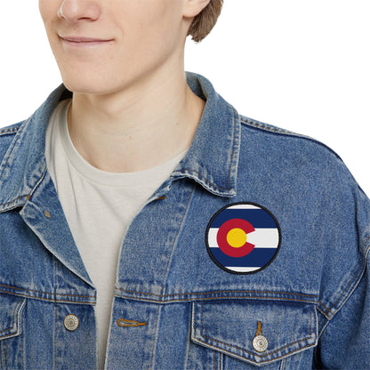 Flag Village Colorado State Flag Embroidery Iron-On Patches