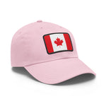 Flag Village Canada Flag Hat Cap with Leather Patch