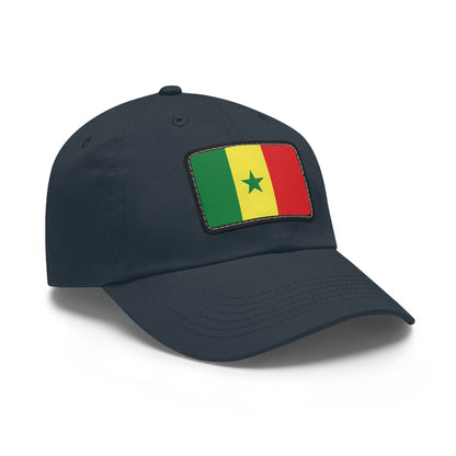 Flag Village Senegal Flag Hat Cap with Leather Patch