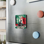Flag Village Italy National Flag Fridge Magnet 2"x2"