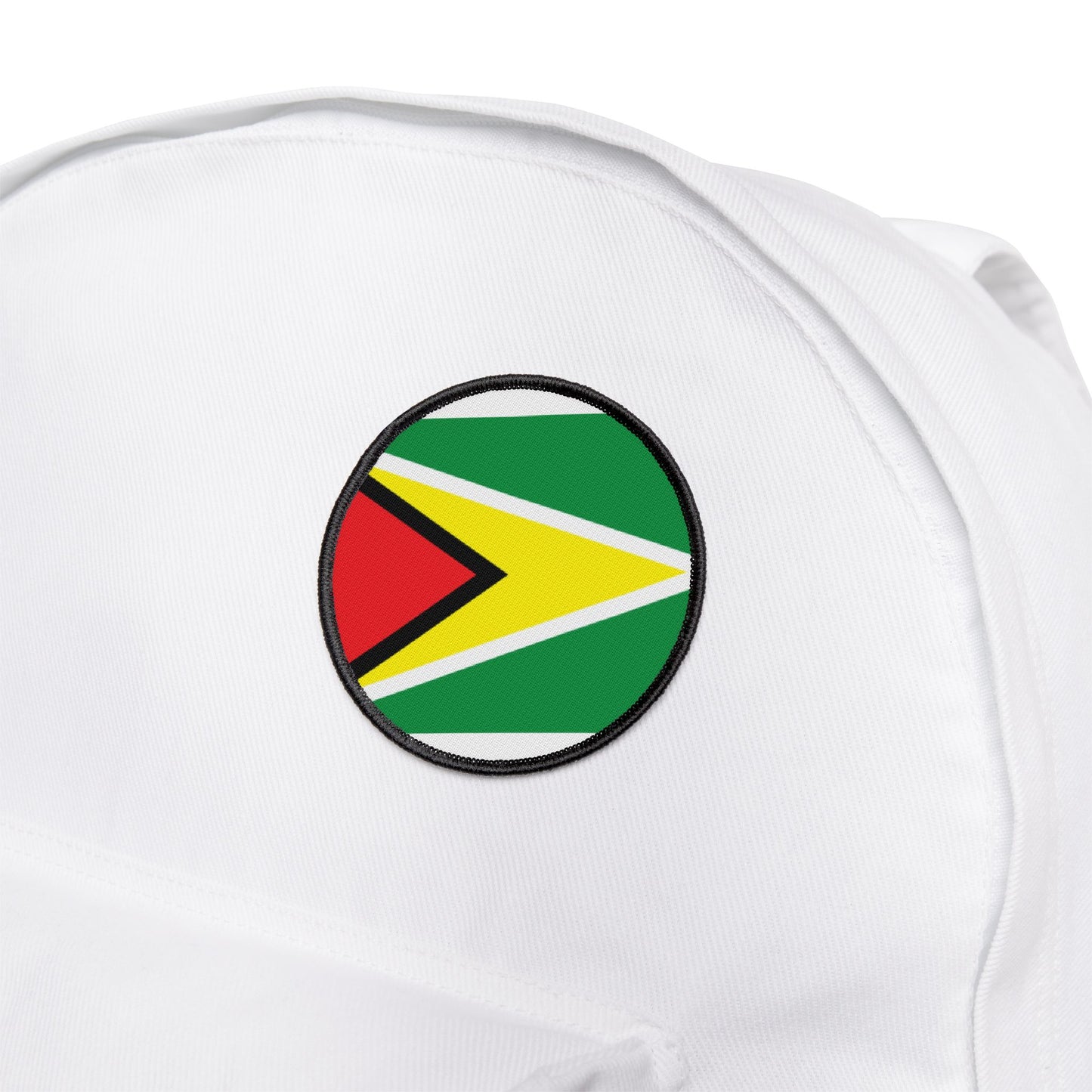 Flag Village Guyana Flag Embroidery Iron-On Patches
