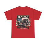 Flag Village USA Vintage Car Flag T-SHIRT Heavy Cotton Tee USA0016