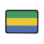 Flag Village Gabon Flag Embroidery Iron-On Patches
